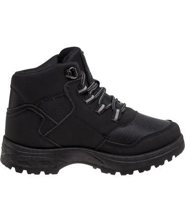 Avalanche Kids Hiking Waterproof Boots - Big Kid (8-12 Years) - Black - Buy Online on GoSupps.com