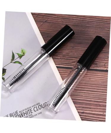 PAMINGONO 16pcs Mascara Tube Empty Tube Mascara Cream Vials Mascara Clear Refillable Eyelash Bottle Plastic - Buy Online on GoSupps.com