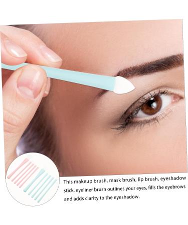 Didiseaon 2 Sets Silicone Makeup Brush Lip Applicators Eyeliner Applicator Eye Shadow Lip Liner Brush Silicone Facial Mask Brush Skincare Brush for Mud Concealer Lips Silica Gel Lip Brush - Buy Online on GoSupps.com
