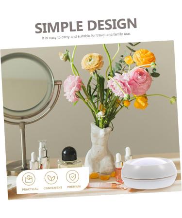 BIUDECO 2 Sets Powder Box Empty Powder Case Foundation Make-up Powder Face Powder Makeup Jar Flour Container - Buy Online on GoSupps.com