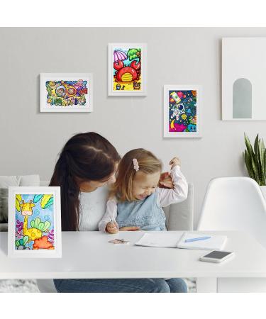 Yiifell A4 Picture Frame for Children's Drawings | Creative Art Display Frame for Kids - Buy Online on GoSupps.com