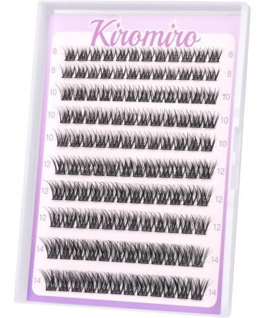 Self Adhesive Cluster Lashes Natural Cluster Eyelashes Extension Kit 8-14mm Wispy Lashes Clusters with Tweezers C Curl Natural Press-on Lashes DIY Eyelashes Extension Kit - Buy Online on GoSupps.com