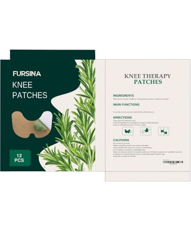 Extra Strength Herbal Heat Patches for Knee Back Neck & Shoulder - Muscle & Joint Pain Relief with Wormwood Extract - Buy Online on GoSupps.com