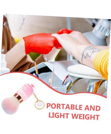 IWOWHERO Beauty Tools Blush Beauty for Makeup Travel Makeup Brush for Powder Foundation Makeup Tools Makeup Powder Brush Professional Makeup Kit Cosmetic Brush Travel Size Makeup 10.20X4.50X4.50CM Pink - Buy Online on GoSupps.com