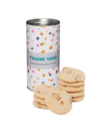 Infinity Brands Thank You Toasted Marshmallow Cookies Gift Tube 150 g