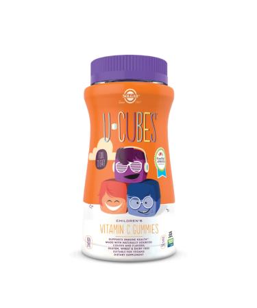 Solgar U-Cubes Children's Vitamin C Orange & Strawberry Flavors 90 Gummies