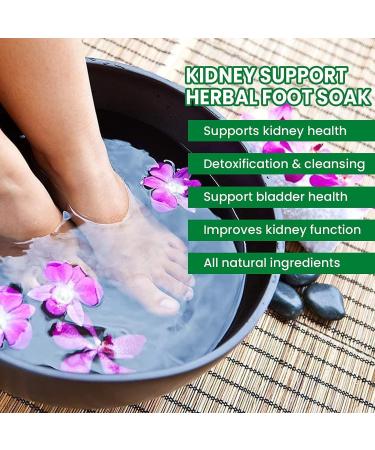 (100% Effective) 5box-50pcs Kidney Support Herbal Foot Soak | Lymphatic Drainage Ginger Foot Soak | Natural Mugwort Herb Foot Soak - Buy Online on GoSupps.com