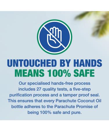 Parachute Coconut Oil 63 fl.oz. (1863ml) - 100% Pure & Unrefined - Expeller Pressed - 1 Bottle - Buy Online on GoSupps.com