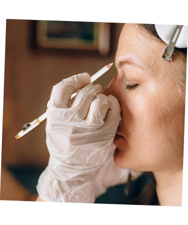 Healvian 12pcs Eyebrow Pencil Sharpener Women Eyebrow Pencils Women Makeup Eyebrow Pencil Wooden White - Buy Online on GoSupps.com