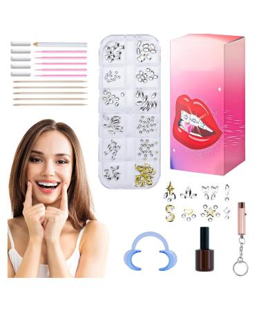 TYBEITAO Tooth Jewelry 8 Styles Available Dental Stones for Teeth Jewelry Creations with Sparkling Teeth Dental Stones for Teeth style8