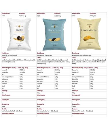Rubio Chips Mix Box - 9 Gourmet Spanish Potato Chips Gluten-Free Snack Pack (118.89g) | Taste the Variety! - Buy Online on GoSupps.com