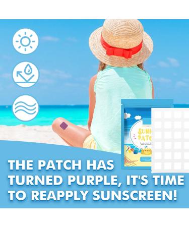 UV Detecting Patches 24 Pieces UV Detection Stickers UV Patches for Outdoor UV Detection Stickers for Sunscreen Reapply Reminder Sunny Patch UV Detecting Patches Face & Body-Easy to Use - Buy Online on GoSupps.com