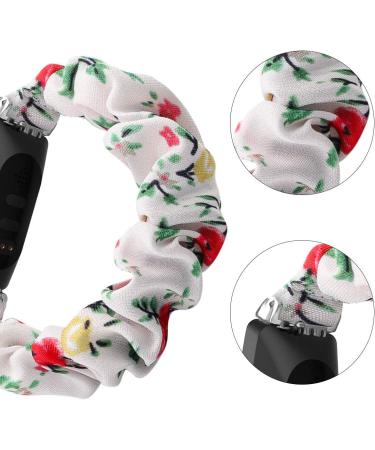 FitTurn Cute Elastic Bands for Kids - 2 Pack Small Elastic Cloth Bands for Fitbit ACE 3/ ACE 2 and Inspire 2, Pattern Printed Fabric Wristbands for Girls - Buy Online on GoSupps.com