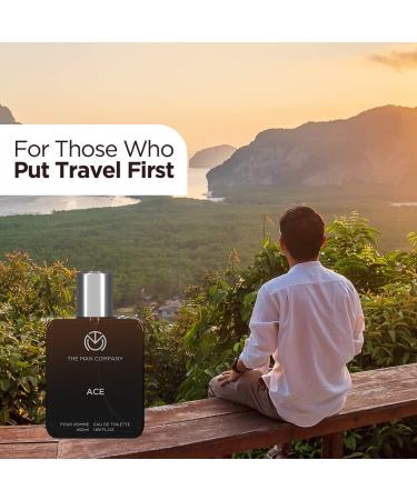 The Man Company Ace Perfume for Men - 50 ml | Premium Long-Lasting Fragrance | 24-Hour Freshness | Citrusy & Exotic | Perfect For Travel | Gift For Men - Buy Online on GoSupps.com