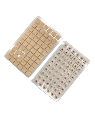 600 pieces of acupressure ear paves magnetic ear acupuncture seed traditional Chinese seeds acupuncture point massage ear stickers for relaxation pain relief