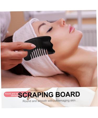 Magiclulu 2 STK Massage Comb & Facial Tools - Neck & Scalp Massager Gua Sha Board Face Roller for Ultimate Relaxation - International Shipping - Buy Online on GoSupps.com