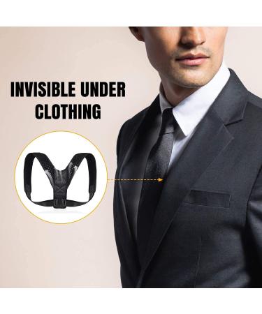 Posture Corrector for Women & Men | Adjustable Back Straightener for Neck Back & Shoulder Pain Relief | Breathable Support - Buy Online on GoSupps.com