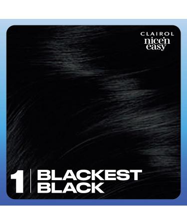Clairol Nice'n Easy Cr me Permanent Hair Color - Oil Infused Naturally Looking Black (1 Pack) - Buy Online on GoSupps.com
