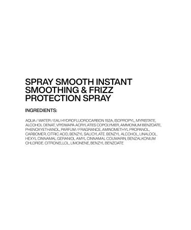 Redken Spray Smooth Anti Frizz Treatment Spray | Frizz Control and Heat Protectant for Hair | Instant Smoother | With Citric Acid | Paraben Sulfate & Silicone-Free 2 Ounce (Pack of 1) - Buy Online on GoSupps.com