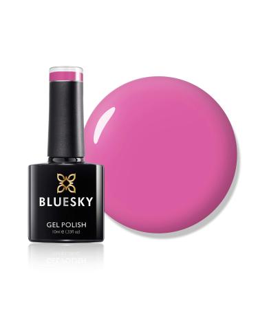 Bluesky Gel Nail Polish Spring 2021 Collection Knockout Blow Ss2107 10 ml Bright Pink (Requires Curing Under LED or UV Lamp)