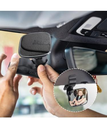 360 Swivel Back Seat Mirror for Babies - Safe Frosted Car Seat Rear View | Perfect for Children & Infants - Buy Online on GoSupps.com