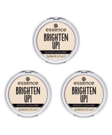 Essence Brighten up!Banana Powder No. 10 yellow matt for combination skin vegan oil -free without perfume without alcohol 3x9g) 9 g (3 -pack) 10 Bababanana - Buy Online on GoSupps.com