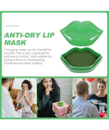 NUOBESTY Masque Hydratant L vres 20 Pi ces Compact Anti-dess chement Film Nourrissant pour L vres Sensibles Soins de Nuit Usage Personnel Bo te Verte - Buy Online on GoSupps.com
