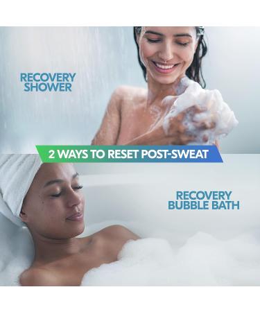 Degree Post-Workout Recovery Skincare Routine Body Wash with Tea Tree & Epsom Salt 22 Fl Oz (Pack of 4) - Buy Online on GoSupps.com