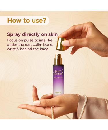 Pure.Sense Opulence Perfume Gift Set (Silk x Velvet x Satin x Chenille) | Birthday Gifts | Long Lasting Luxury Perfume Travel Combo Pack 25x4ml | for Men & Women. - Buy Online on GoSupps.com