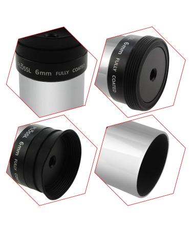 Astromania 1.25 6mm Plossl Telescope Eyepiece - Threaded for Astronomy Filters - Buy Online on GoSupps.com
