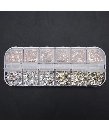 Rhinestones Nail Rhinestones Manicure Rhinestones Nail Art Accessory Nail Art Learners(Rhinestone 8#) - Buy Online on GoSupps.com