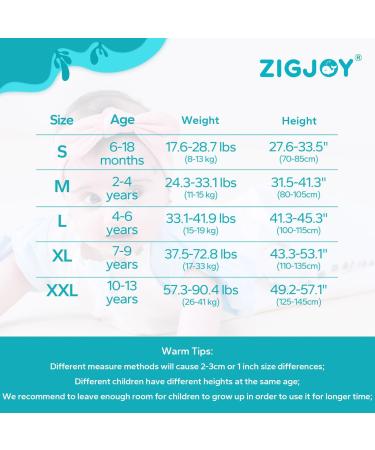 ZIGJOY Toddler Sleeping Bag 1.5 TOG Cotton Sleep Sack | 7-9T Baby Sleep Bag with Feet | All-Year-Round Baby Girl Boy Essentials - Buy Online on GoSupps.com