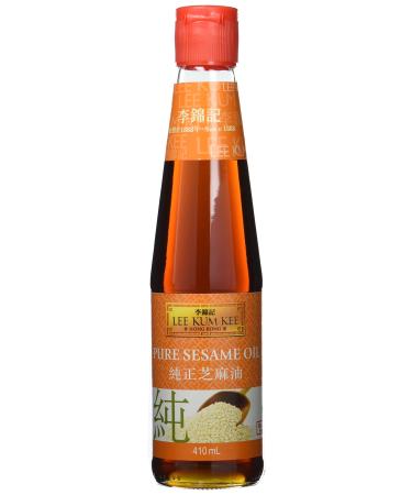 Lee Kum Kee Sesame Oil pure gluten-free pack of 2 (2 x 410 ml)