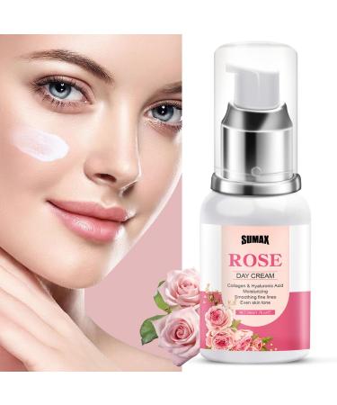 Rose Face Cream Moisturiser Face Moisturizer for Women Essence Face Cream Moisturiser Face Women Reduce Redness & Dryness For Body & Hands Non-Greasy For Sensitive & Very Dry Skin - Buy Online on GoSupps.com