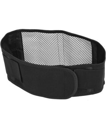 KIMISS Self-Heating Waist Belt for Back Pain Relief - Adjustable Black XL | International Shipping Available - Buy Online on GoSupps.com