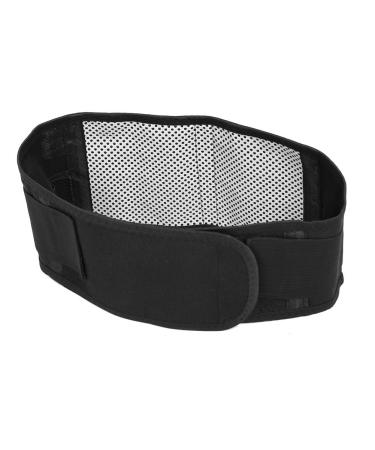 Dainley back belt self-warming backport black self-warming back waist lumbar support belt strap relief of stress (l) XL