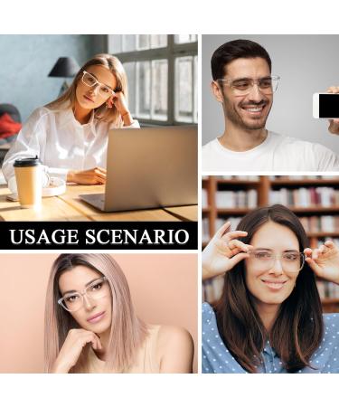 Blue Light Filter Glasses for Men & Women | Tr90 Blue Light Blocking Glasses for Gaming & Eye Safety - Buy Online on GoSupps.com