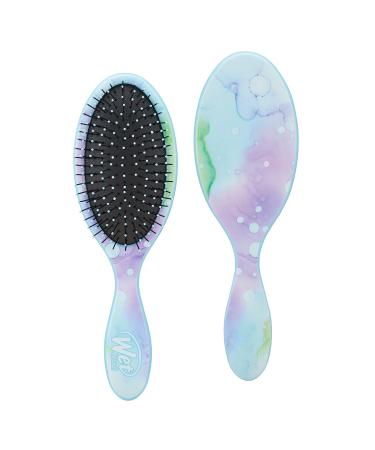 Wet Brush Original Detangler Brush - Color Wash  Splatter - All Hair Types - Ultra-Soft IntelliFlex Bristles Glide Through Tangles with Ease - Pain-Free Comb for Men  Women  Boys and Girls