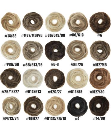 Toecwegr Hair Tie for Bridal Hairstyles - Smooth Hair Extension & Messy Bun Accessories for Women - Buy Online on GoSupps.com