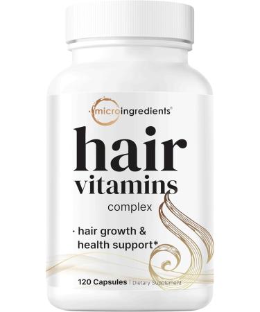 Micro Ingredients Multi Collagen Protein Powder 16oz & Hair Vitamins Complex Capsules Bundle 2 Pack | Grass-Fed Collagen Peptides | 14-in-1 Advanced Hair Growth Support - Buy Online on GoSupps.com