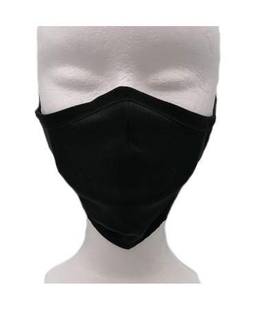 YPM Face Covering Mask Washable Black 0.021 kg