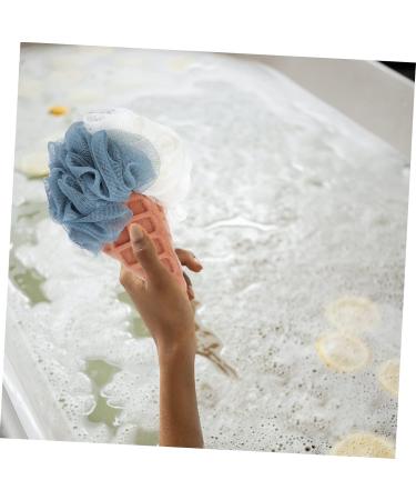 Buy Housoutil Bath Ball Scrubber & Shower Puff | Durable Body Scrubbers in Assorted Colors for Spa & Bath - Buy Online on GoSupps.com