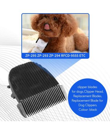 Black Ceramic Titanium Dog Hair Trimmer Blade Clipper | Fast International Shipping - Buy Online on GoSupps.com