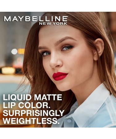 Maybelline Liquid Matte Lipstick - 10 BDay Suit On | Buy Internationally | Best Price & Fast Shipping - Buy Online on GoSupps.com