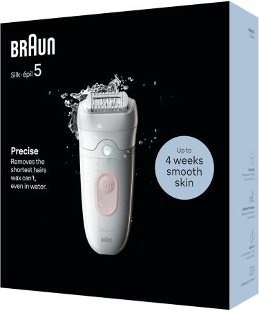 Braun Silk- pil 5 pilateur pour une pilation facile humide et s che peau lisse durable 5-000 blanc/flamant rose - Buy Online on GoSupps.com
