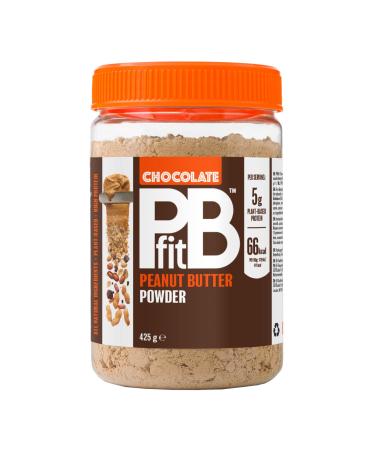PBfit PBfit Chocolate Peanut Butter Powder 88% less fat 5g of protein natural gluten-free nut butter