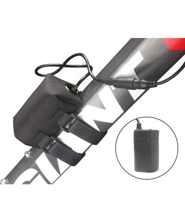 Night Eyes 2400 Lumens Mountain Bike Headlight - Rechargeable Waterproof Battery Pack - USB Bike Taillight Included - 2 Pack Black - Buy Online on GoSupps.com