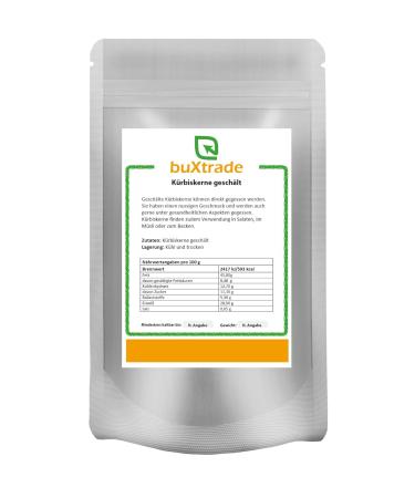 Buy 2 kg Raw Peeled Pumpkin Seeds - High Protein No Additives Vegan Top Quality - International Shipping - Buy Online on GoSupps.com
