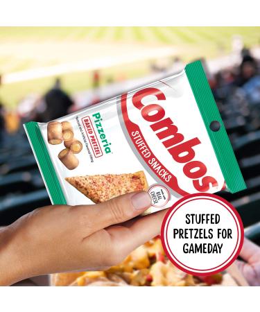 COMBOS Pizzeria Pretzel Baked Snacks - 6.3oz Bag - Buy Online on GoSupps.com