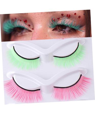 SOESFOUFU Fake Eyelashes Kit 2 Boxes eyelash Accessories fluffy women eyelashes extend mix abundance European and curly lashes eyelashes 5d curly Miss cosmetics false lashes wispy - Buy Online on GoSupps.com